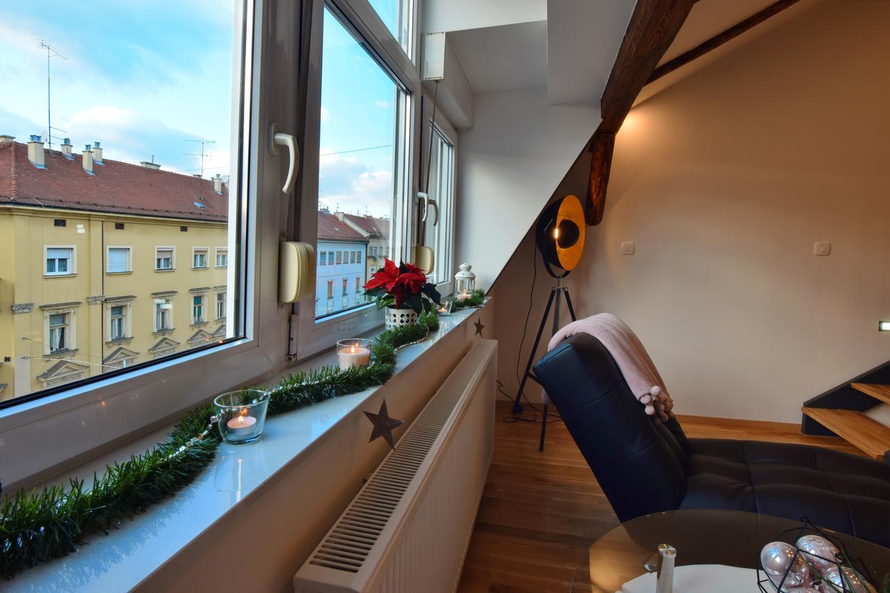 Libertas Zagreb Centre View Apartment Ngoại thất bức ảnh